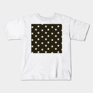 Christmas Stars Textured Background #xmas #pattern #star #festive #home #decor Kids T-Shirt